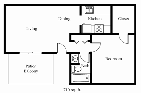 A1 - One Bedroom / One Bath